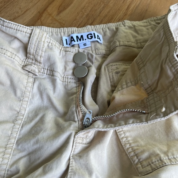 AMAZING RYDER CARGO PANT I.AM.GIA SIZE SMALL BEIGE - Picture 4 of 7